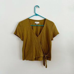 Texture and Thread Madewell Wrap Top